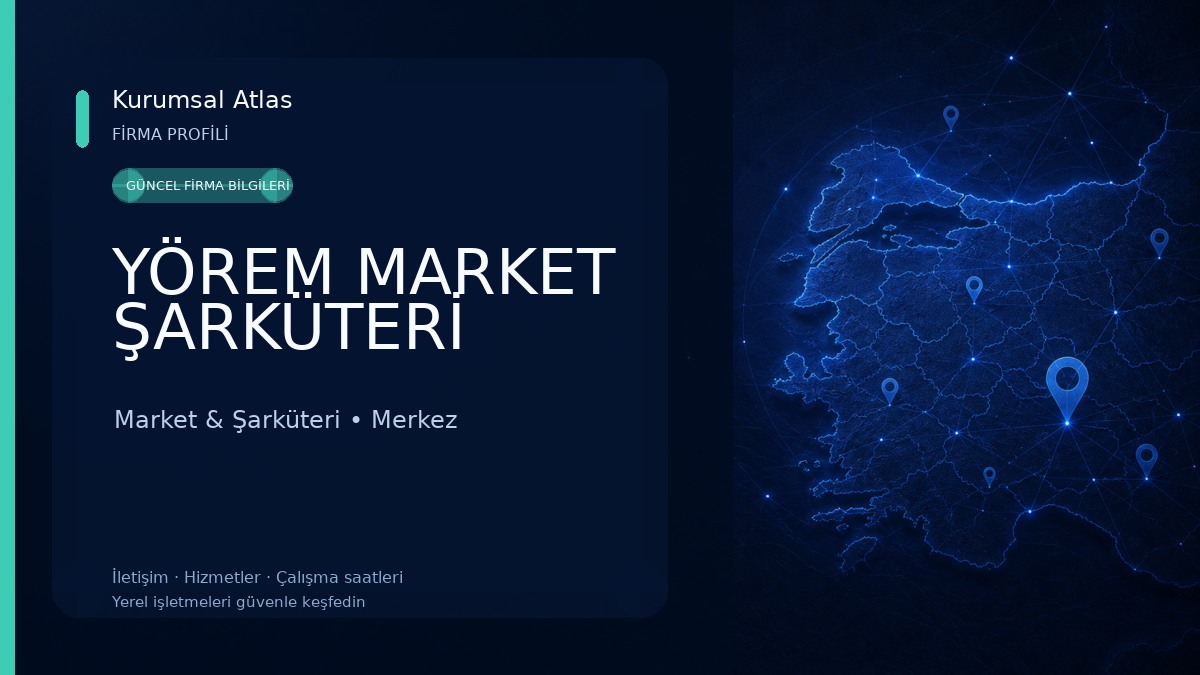 YÖREM MARKET ŞARKÜTERİ Market & Şarküteri