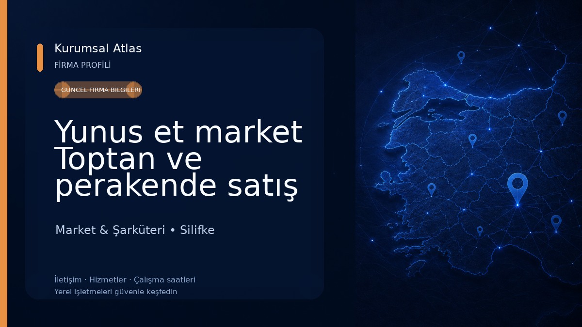 Yunus et market Toptan ve perakende satış merkezi Market & Şarküteri