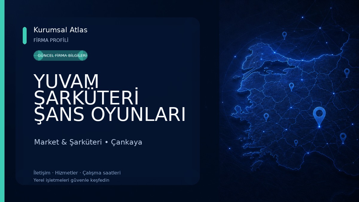 YUVAM ŞARKÜTERİ ŞANS OYUNLARI Market & Şarküteri