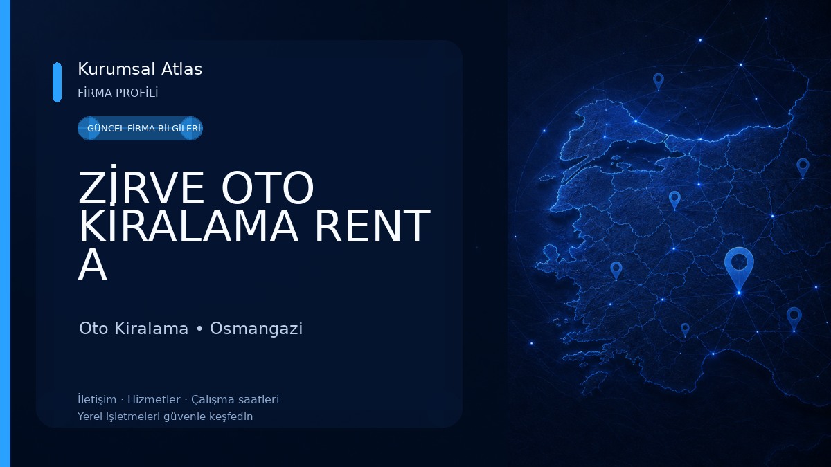 ZİRVE OTO KİRALAMA RENT A CAR(Bursa-Gürsu-Kestel-Yıldırım-Osmangazi-Nilüfer)